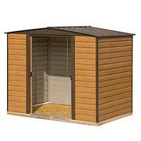 Rowlinson Woodvale Metal Apex Shed with Floor 8x6