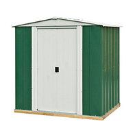 Rowlinson Metal Apex Shed with Floor 6x5