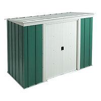 rowlinson metal pent shed without floor 8x4