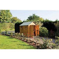 Rowlinson Premier Apex Double Door Shed - 7 x 5 ft