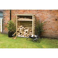 Rowlinson Timber Small Log Store Pressure Treated - 4 x 2 ft
