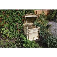 Rowlinson Beehive Timber Garden Composter - 2 x 2 ft