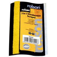 Rolson 43009 3 in 1 Ice Scraper