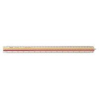 rotring ruler triangular reduction scale 6 surveying 1 25 to 1 2500 wi ...