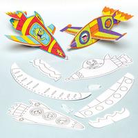 rocket colour in gliders pack of 8