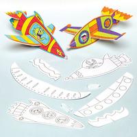 Rocket Colour-in Gliders (Pack of 32)