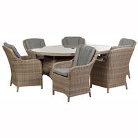 royal craft wentworth 6 seater oval imperial dining set