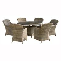 Royal Craft Wentworth 6 Seater Round Imperial Dining Set