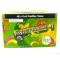 rowntrees fruit pastilles roll x 48