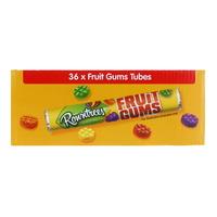 rowntrees fruit gums roll x 36