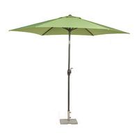 royal craft 3m tilt and crank parasol green