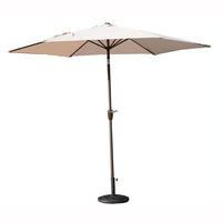 Royal Craft 3m Sahara Crank and Tilt Parasol with Brown Pole