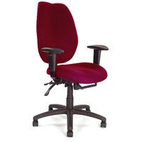 rome ergonomic high back operator chair rome ergonomic high back wine