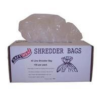 Robinson Young Safewrap Shredder Bags 40 Litre Pack of 100 RY0470