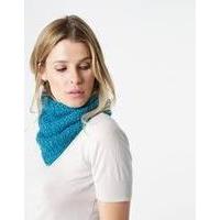 rock a hula cowl by wool and the gang