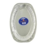 robinson young 430mm oval foil platters pack of 3 ry03891