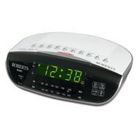 Roberts CR9971 Clock Radio with Dual Alarm Instant Time Set