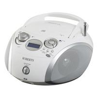 Roberts ZOOMBOX 3 Portable DAB Radio with CD Player SD USB in Silver