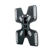 ross black fixed tv mounting bracket 23 37