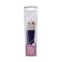 royal langnickel bristle and sable brushes 7 pack