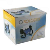 Rolodex Classic 250 Rotary Open Card File Black S0793590