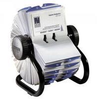 Rolodex Business File Black 400 Capacity 67236