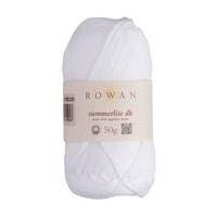 Rowan White Summerlite DK Yarn 50 g