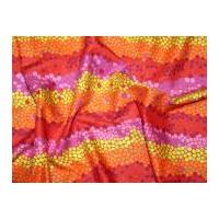 Rowan Brandon Mably Fall 2014 Pebble Mosaic Poplin Quilting Fabric Orange