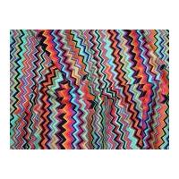 Rowan Brandon Mably Spring 2013 Zig Zag Poplin Quilting Fabric Jade