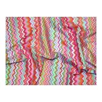 Rowan Brandon Mably Spring 2013 Zig Zag Poplin Quilting Fabric Pink