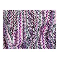 Rowan Brandon Mably Spring 2013 Zig Zag Poplin Quilting Fabric White