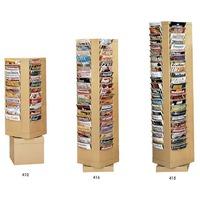 Rotary Literature Racks 44 Compartments 1230h x 360w x 360d