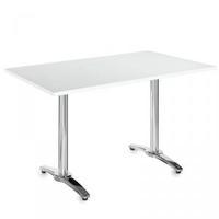 Roma aluminum rectangular white table16