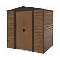 rowlinson woodvale metal shed 10x8