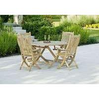 Roble Round 4 Seater Dining Set