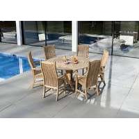 Roble Round 6 Seater Dining Set