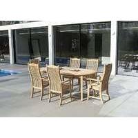 Roble 8 Seater Extending Dining Set