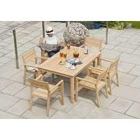 Roble Rectangular 6 Seater Dining Set