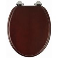 roper rhodes traditional design wooden toilet seat mahogany traditiona ...