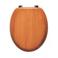 Roper Rhodes Malvern Design Wooden Toilet Seat, Antique Pine, Malvern