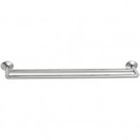 robert welch oblique double towel rail