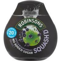 Robinsons Squashd 66ml No Added Sugar Apple and Blackcurrant Pack of 6