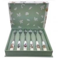 Royal Worcester Wrendale Set Of 6 Pastry Forks