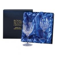 Royal Scot Crystal London Small Wines Pair