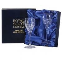 Royal Scot Crystal London Port / Sherry Pair