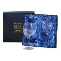 Royal Scot Crystal London Large Wines Pair