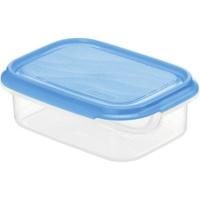 rotho fridge box polyethylen white blue 05 litre