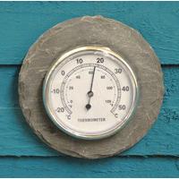 Round Slate Thermometer by Fallen Fruits