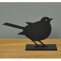 Robin Bird Silhouette Post Finial by Nether Wallop Trading