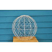 Round Globe Ball Shaped Metal Topiary Frame by Burgon & Ball